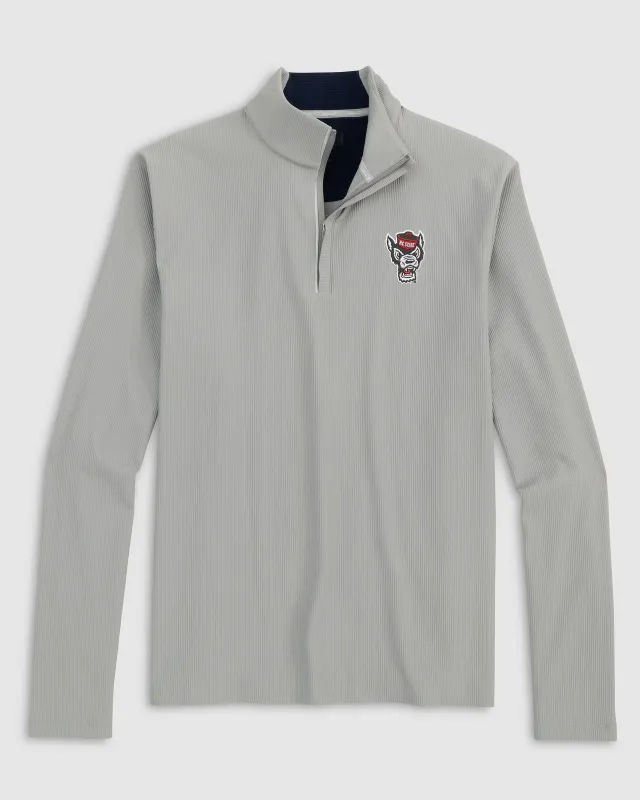 NC State Hoppin Performance 1/4 Zip sold by Johnnie-O