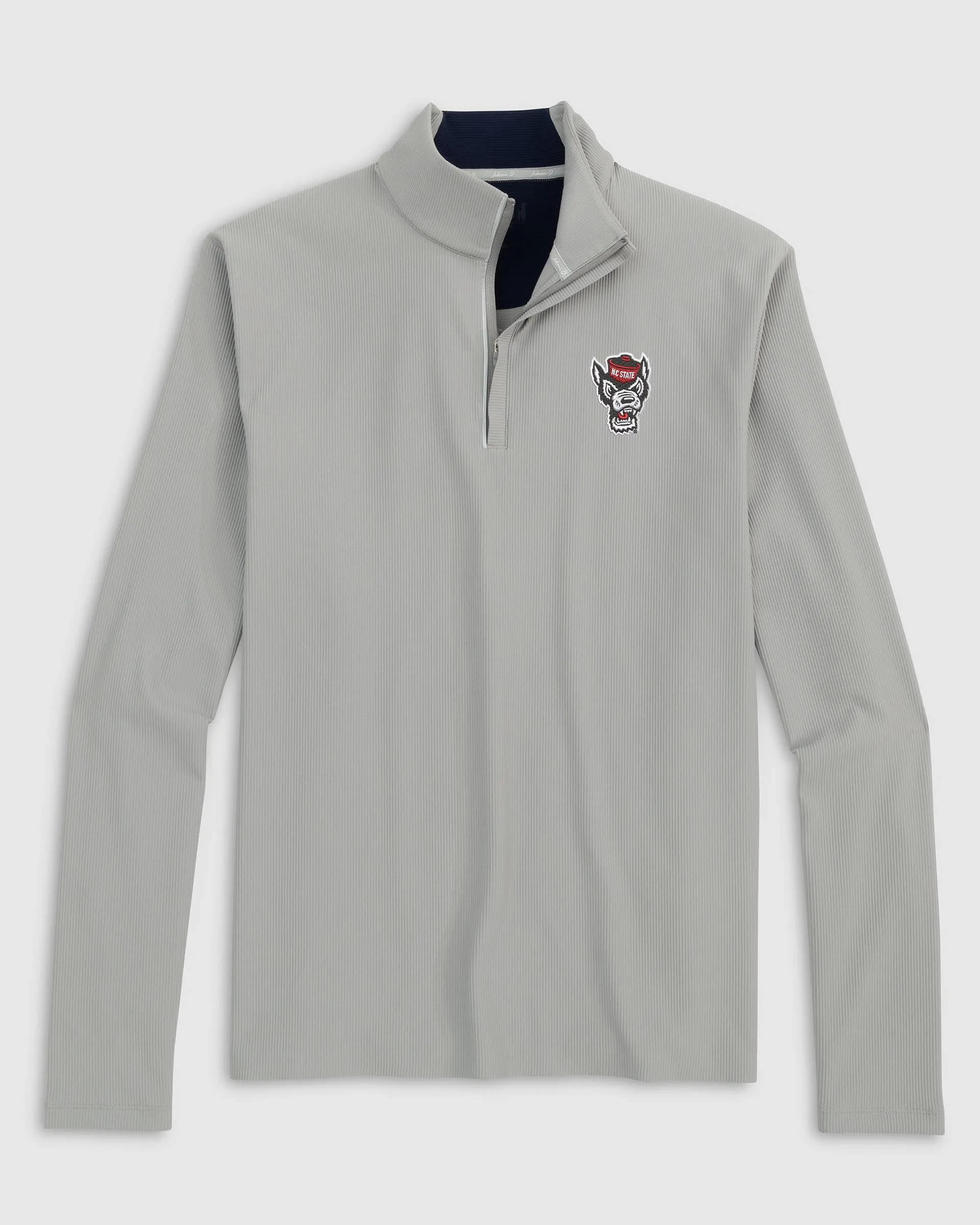 NC State Hoppin Performance 1/4 Zip sold by Johnnie-O