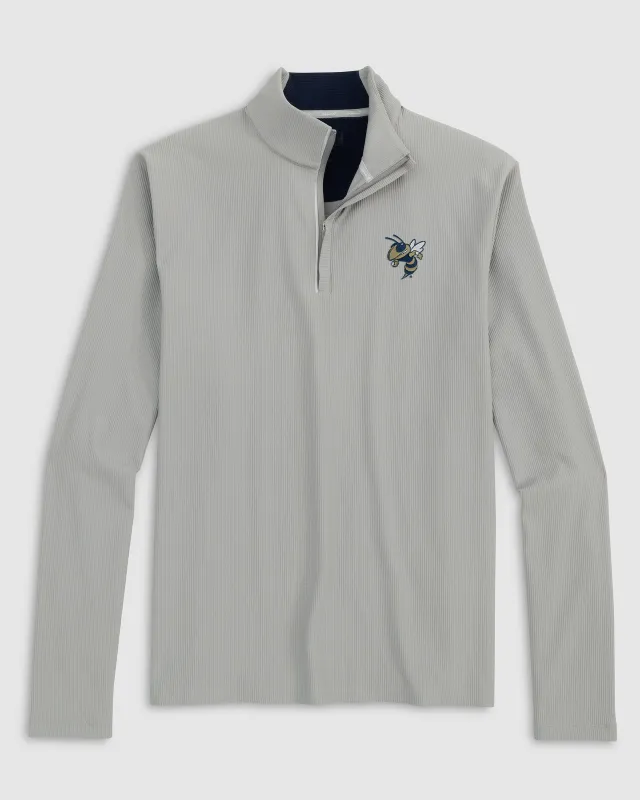 Georgia Tech Hoppin Performance 1/4 Zip - Buzz Logo sold by Johnnie-O