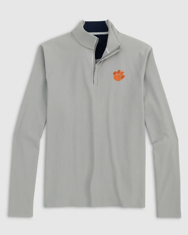 Clemson Hoppin Performance 1/4 Zip sold by Johnnie-O