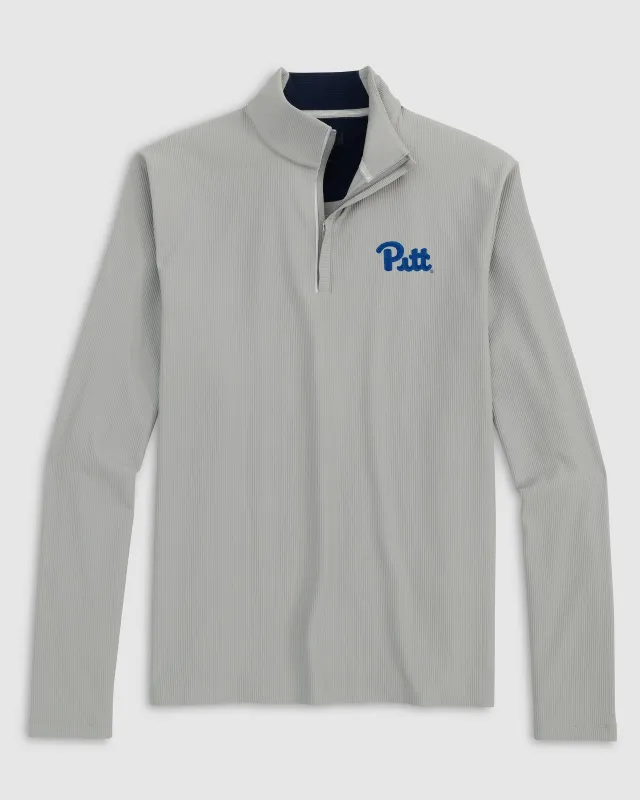 Pitt Hoppin Performance 1/4 Zip sold by Johnnie-O