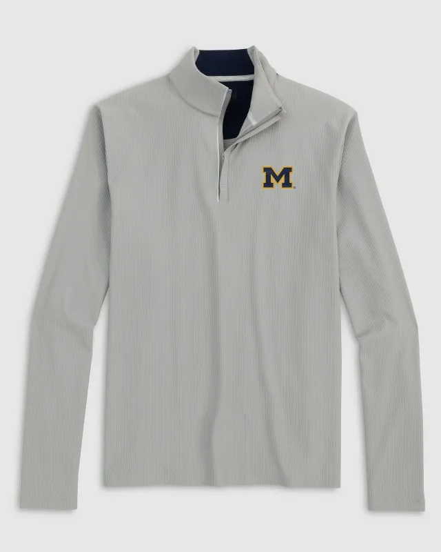 Michigan Hoppin Performance 1/4 Zip sold by Johnnie-O