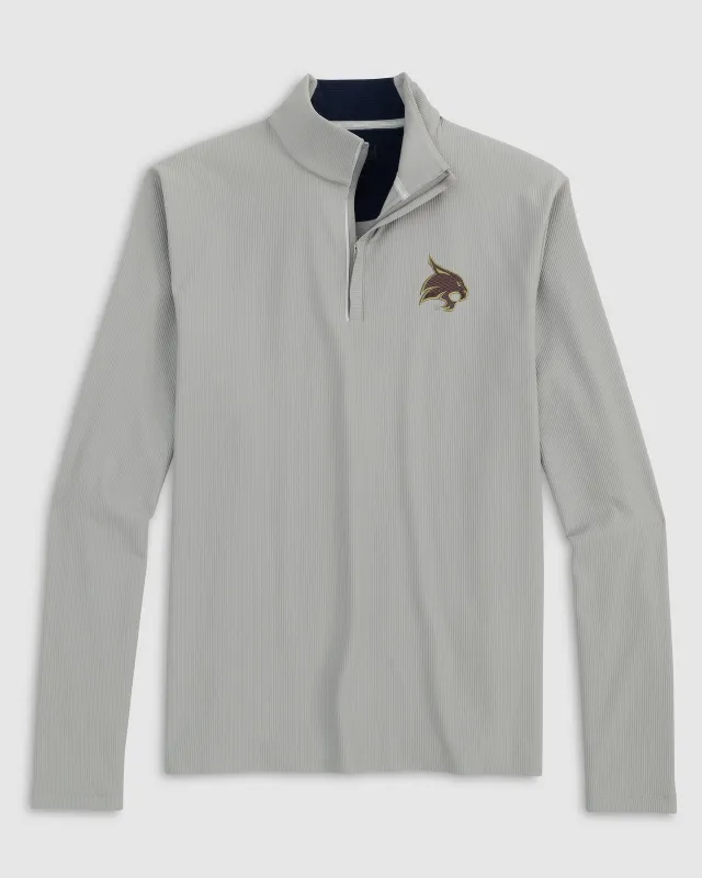 Texas State Hoppin Performance 1/4 Zip sold by Johnnie-O