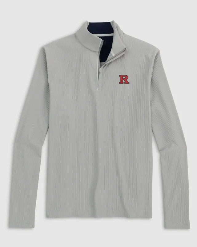 Rutgers Hoppin Performance Quarter Zip sold by Johnnie-O
