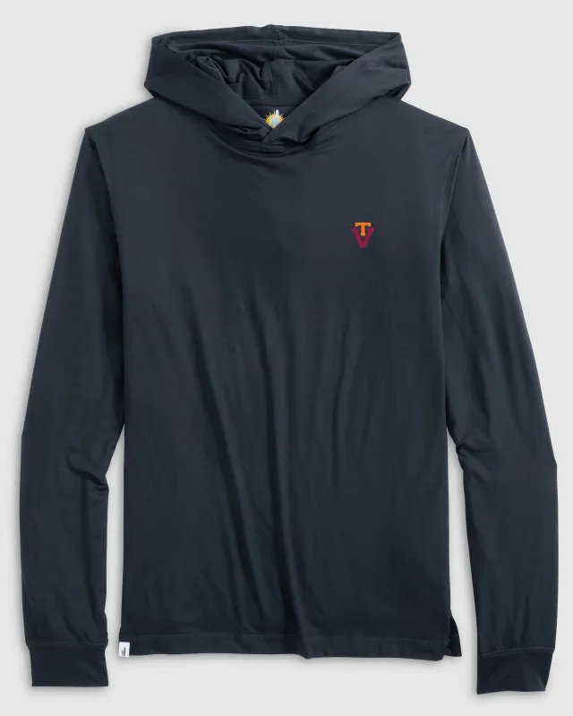 Virginia Tech Talon Featherweight Performance Hoodie - Vault Logo sold by Johnnie-O