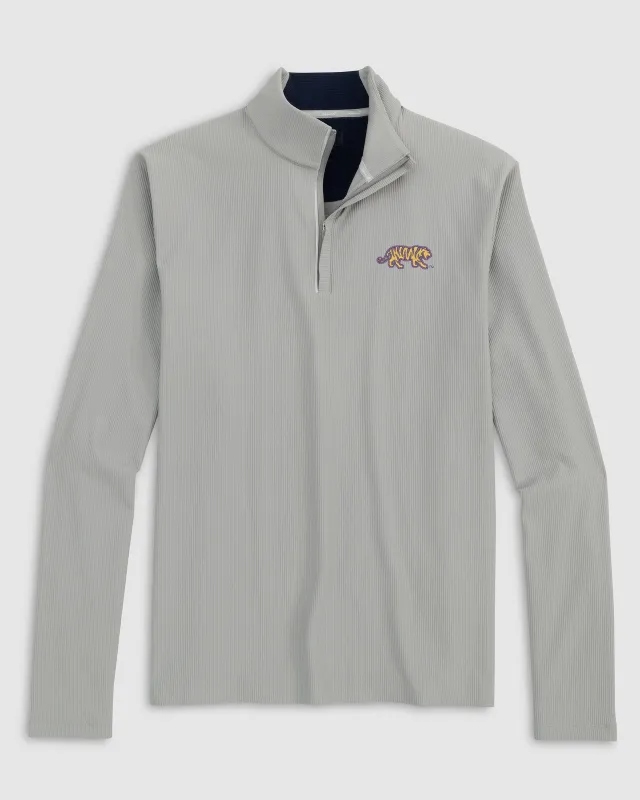 Louisiana State Hoppin Performance Quarter Zip - Mike The Tiger Logo sold by Johnnie-O