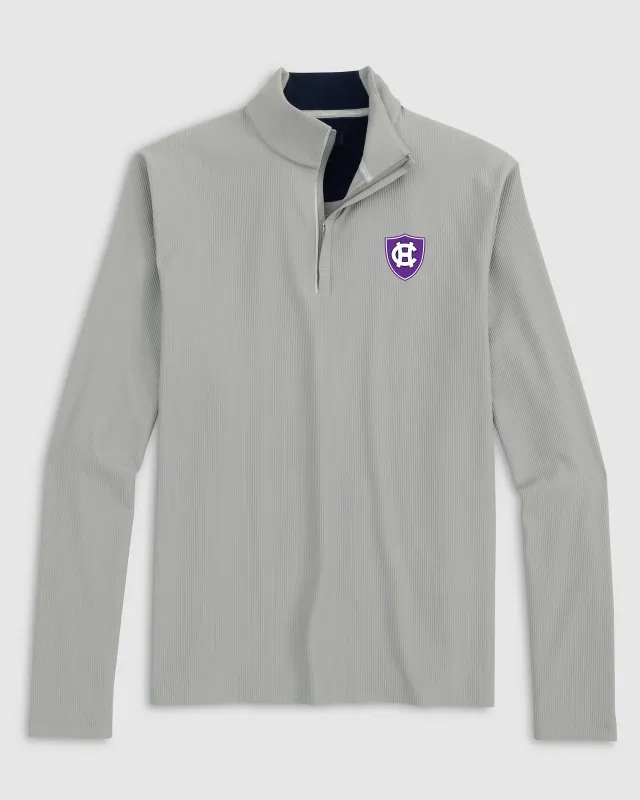 Holy Cross Hoppin Performance 1/4 Zip sold by Johnnie-O