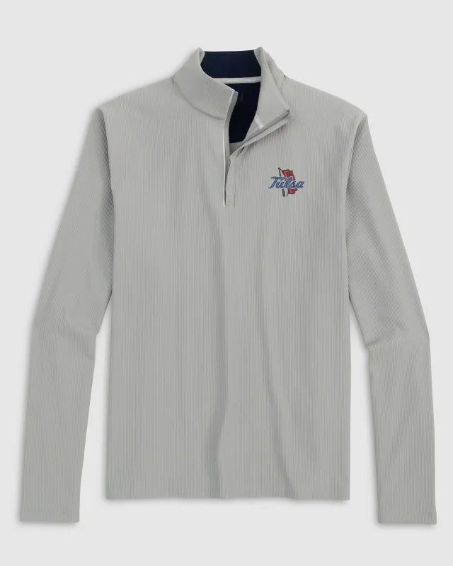 Tulsa Hoppin Performance 1/4 Zip sold by Johnnie-O