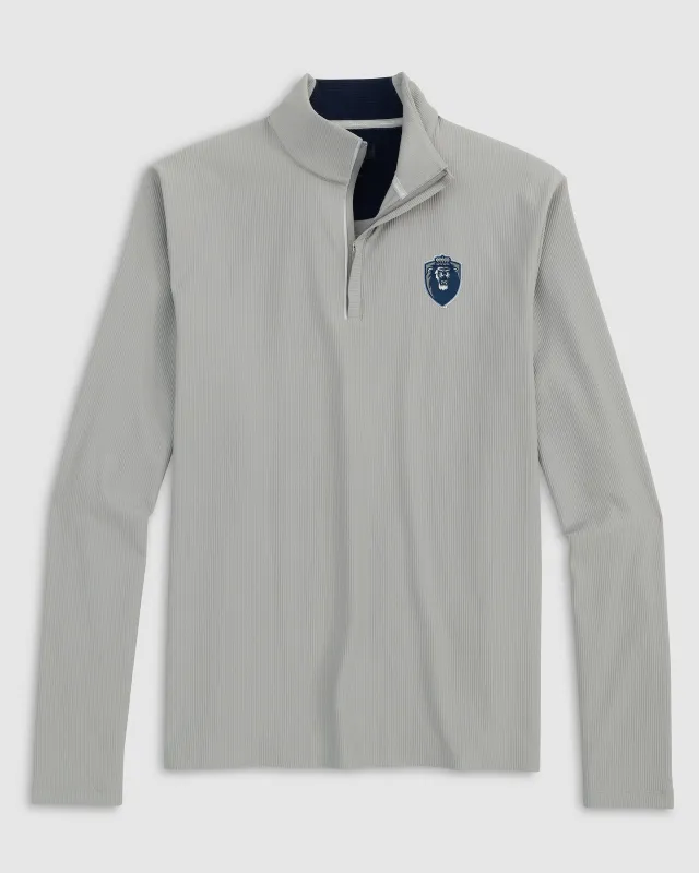 Old Dominion Hoppin Performance 1/4 Zip - Big Blue Logo sold by Johnnie-O