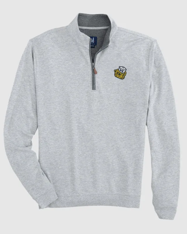 Michigan Sully 1/4 Zip - Vault Logo sold by Johnnie-O