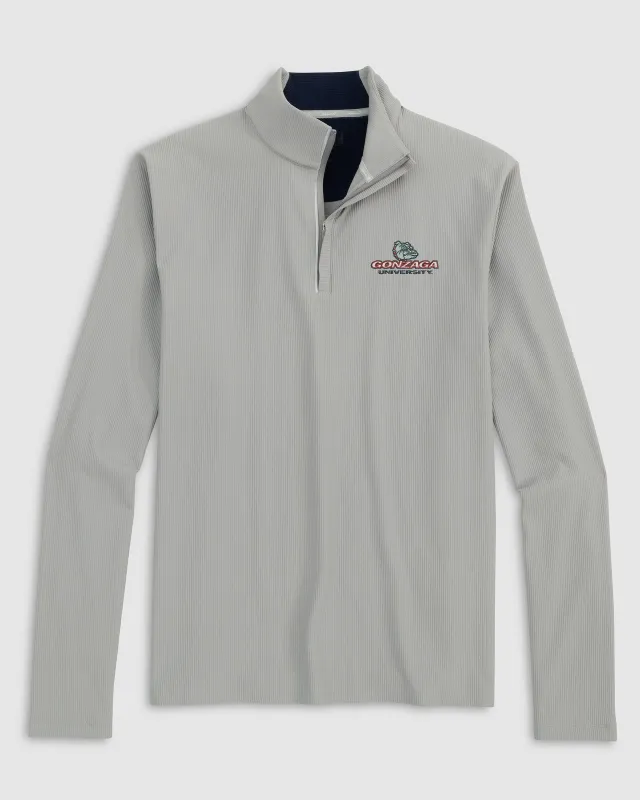 Gonzaga Hoppin Performance 1/4 Zip - Script Logo sold by Johnnie-O