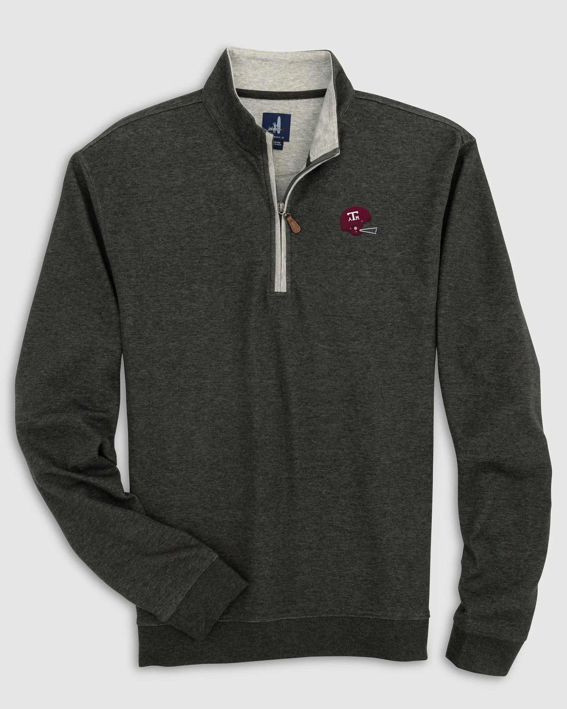 Texas A&M Sully 1/4 Zip - Vault Logo sold by Johnnie-O