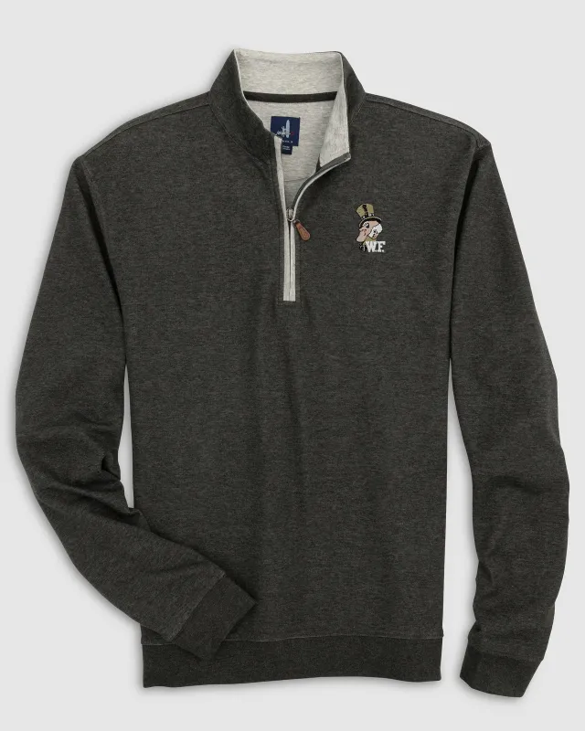 Wake Forest Sully 1/4 Zip - Vault Logo sold by Johnnie-O