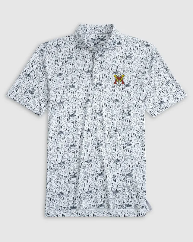 VMI Hoop There It Is Printed Performance Jersey Polo sold by Johnnie-O