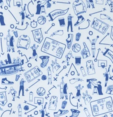 Pittsburgh Hoop There It Is Printed Performance Jersey Polo sold by Johnnie-O product image thumbnail 4