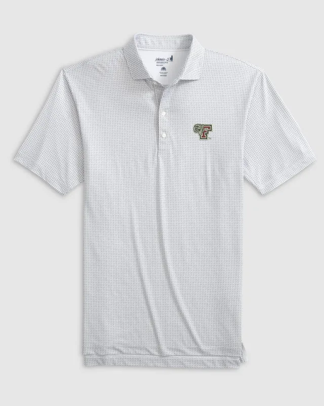 Fordham Tee Time Printed Performance Jersey Polo sold by Johnnie-O