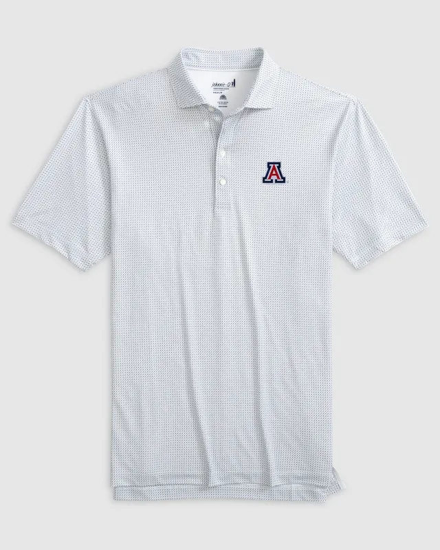 Arizona Tee Time Printed Performance Jersey Polo sold by Johnnie-O