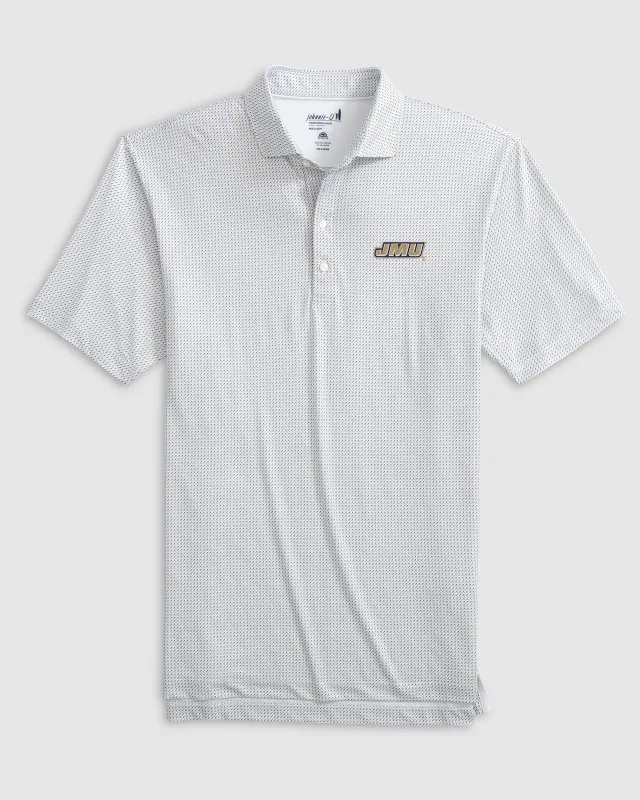 James Madison Tee Time Printed Performance Jersey Polo made by Johnnie-O