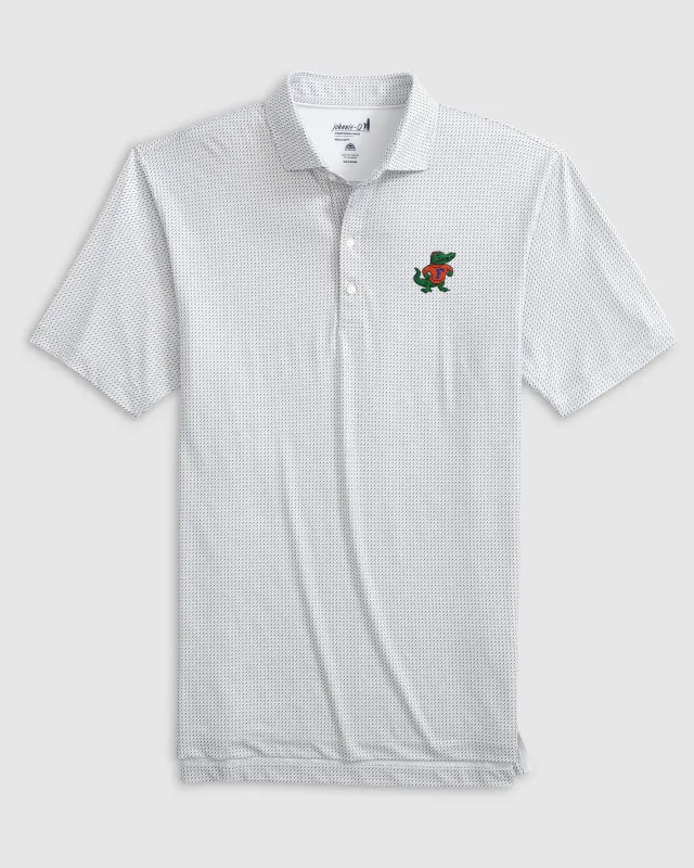 Florida Tee Time Printed Performance Jersey Polo - Vault Logo sold by Johnnie-O