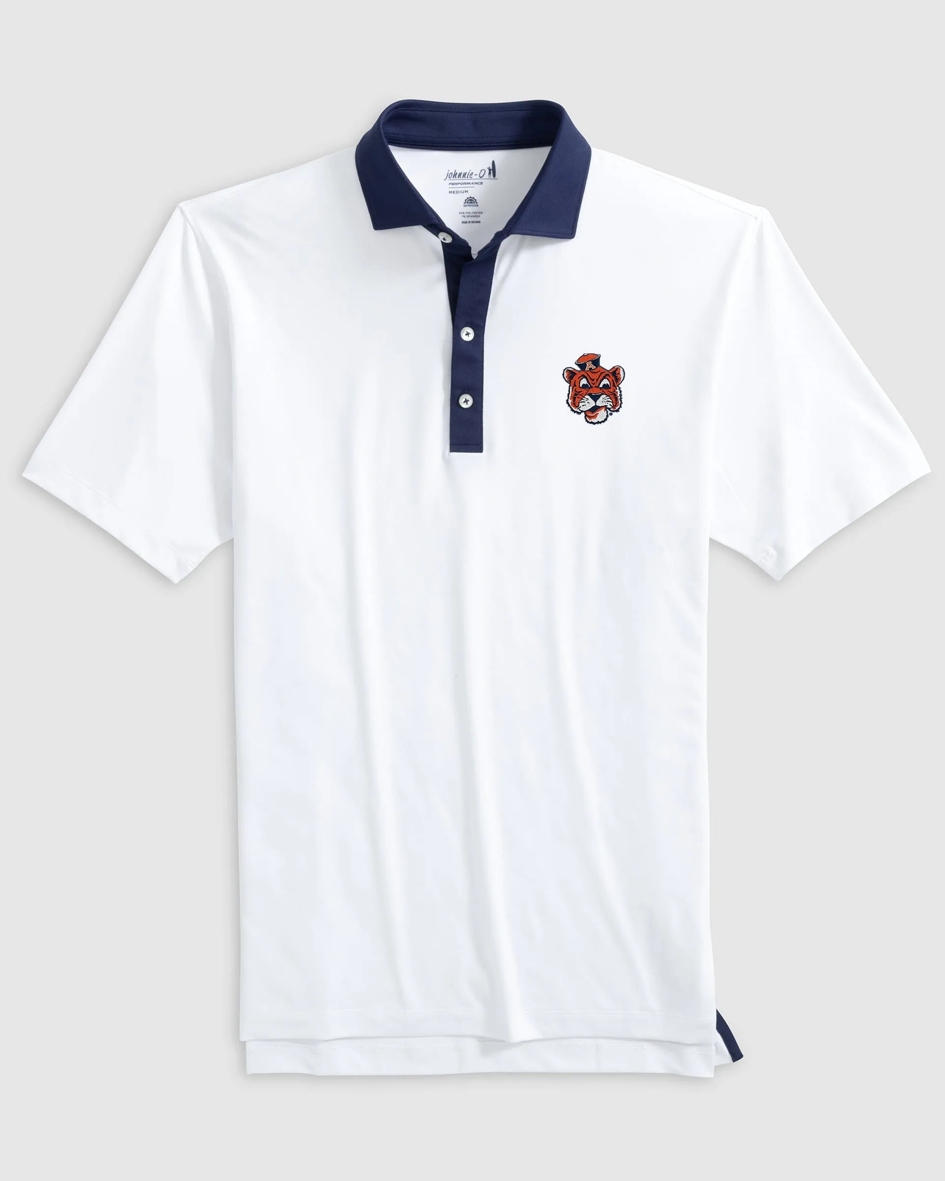 Auburn Ramos Performance Jersey Polo - Vault Logo sold by Johnnie-O