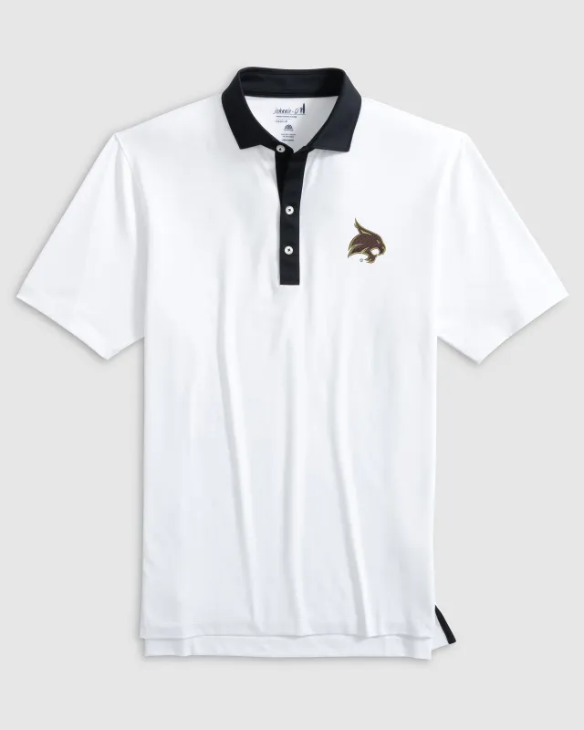 Texas State Ramos Performance Jersey Polo sold by Johnnie-O