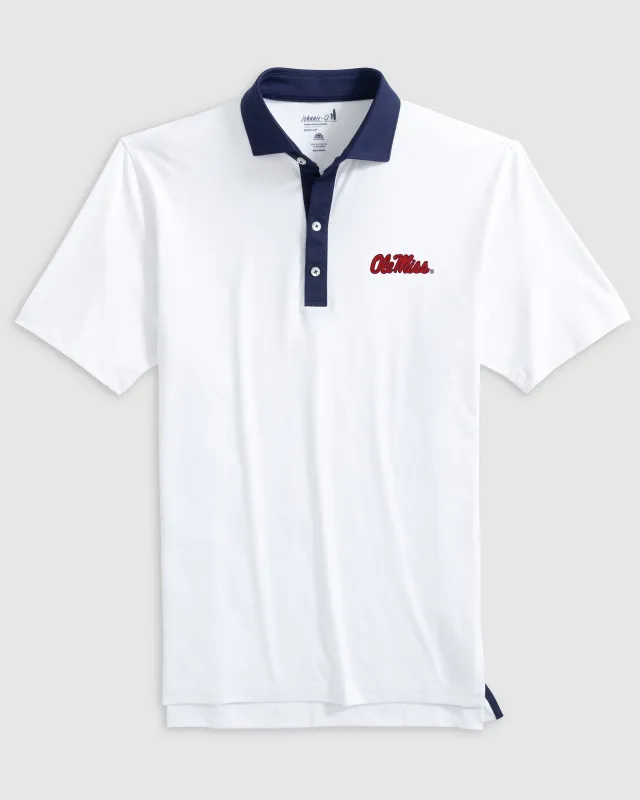 Ole Miss Ramos Performance Jersey Polo sold by Johnnie-O