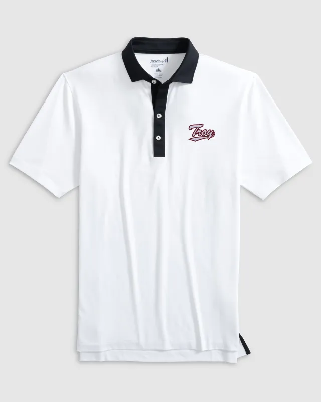 Troy Ramos Performance Jersey Polo - Script Logo sold by Johnnie-O