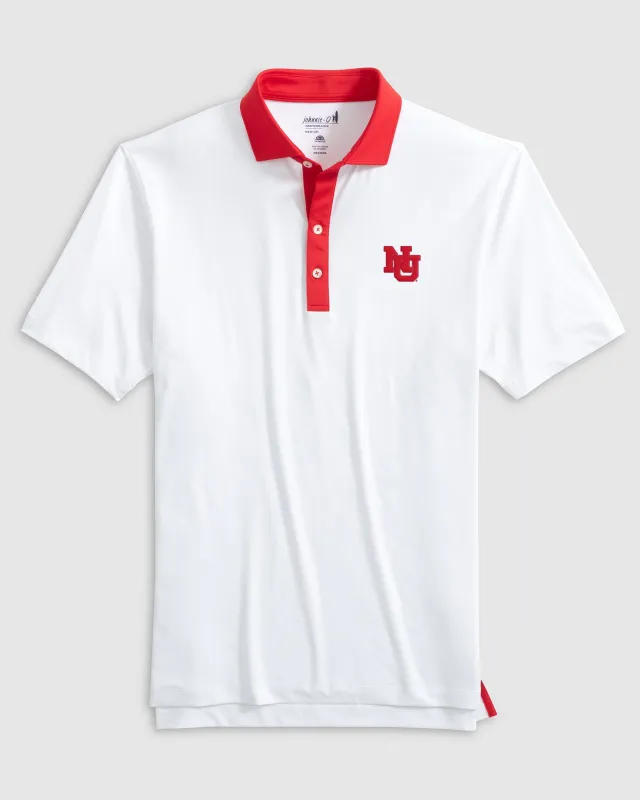 Nebraska Ramos Performance Jersey Polo - Vault Logo sold by Johnnie-O