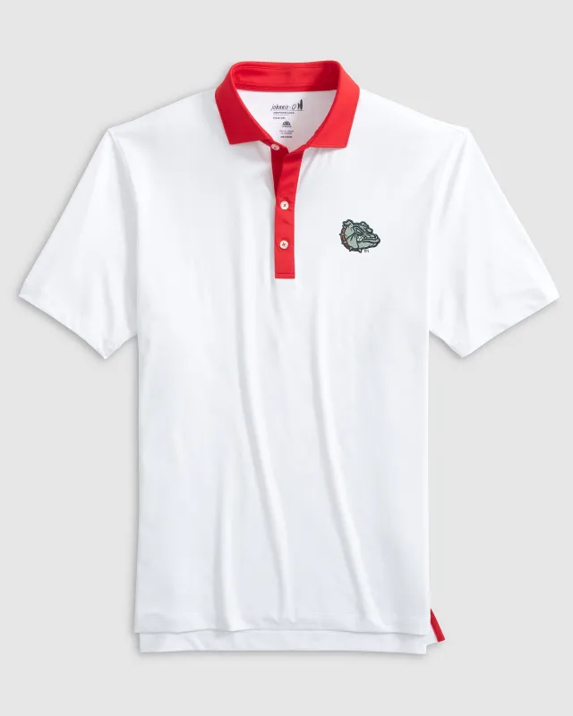 Gonzaga Ramos Performance Jersey Polo sold by Johnnie-O