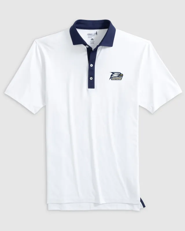 Georgia Southern Ramos Performance Jersey Polo - Script Logo sold by Johnnie-O