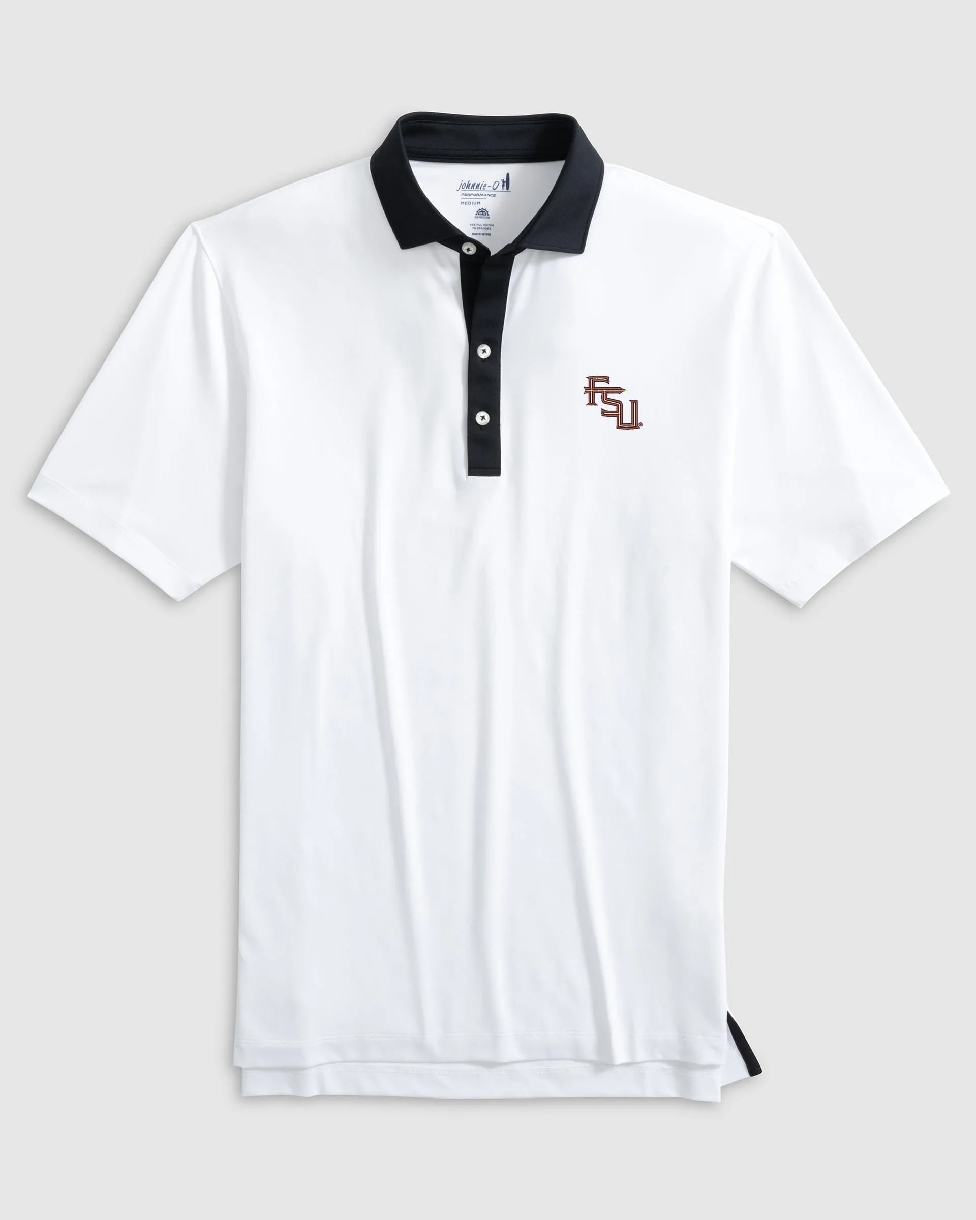 Florida State Ramos Performance Jersey Polo - Stacked Logo sold by Johnnie-O