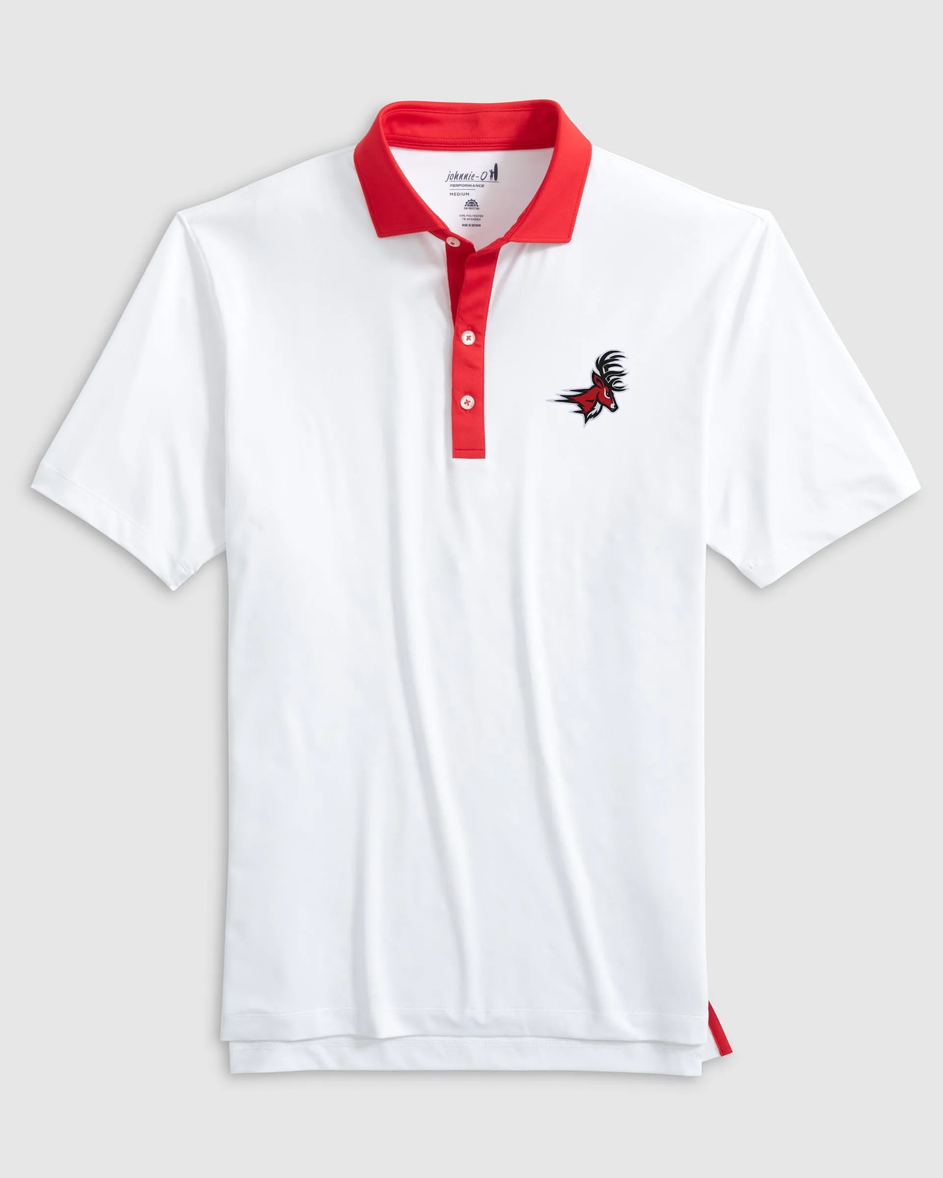 Fairfield Ramos Performance Jersey Polo - Stag Logo sold by Johnnie-O