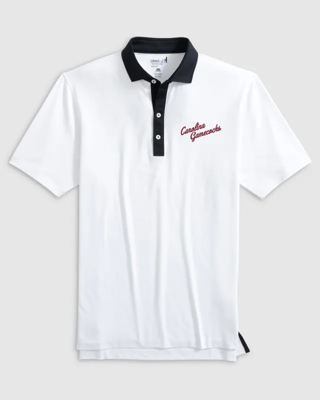 South Carolina Ramos Performance Jersey Polo - Vault Logo sold by Johnnie-O