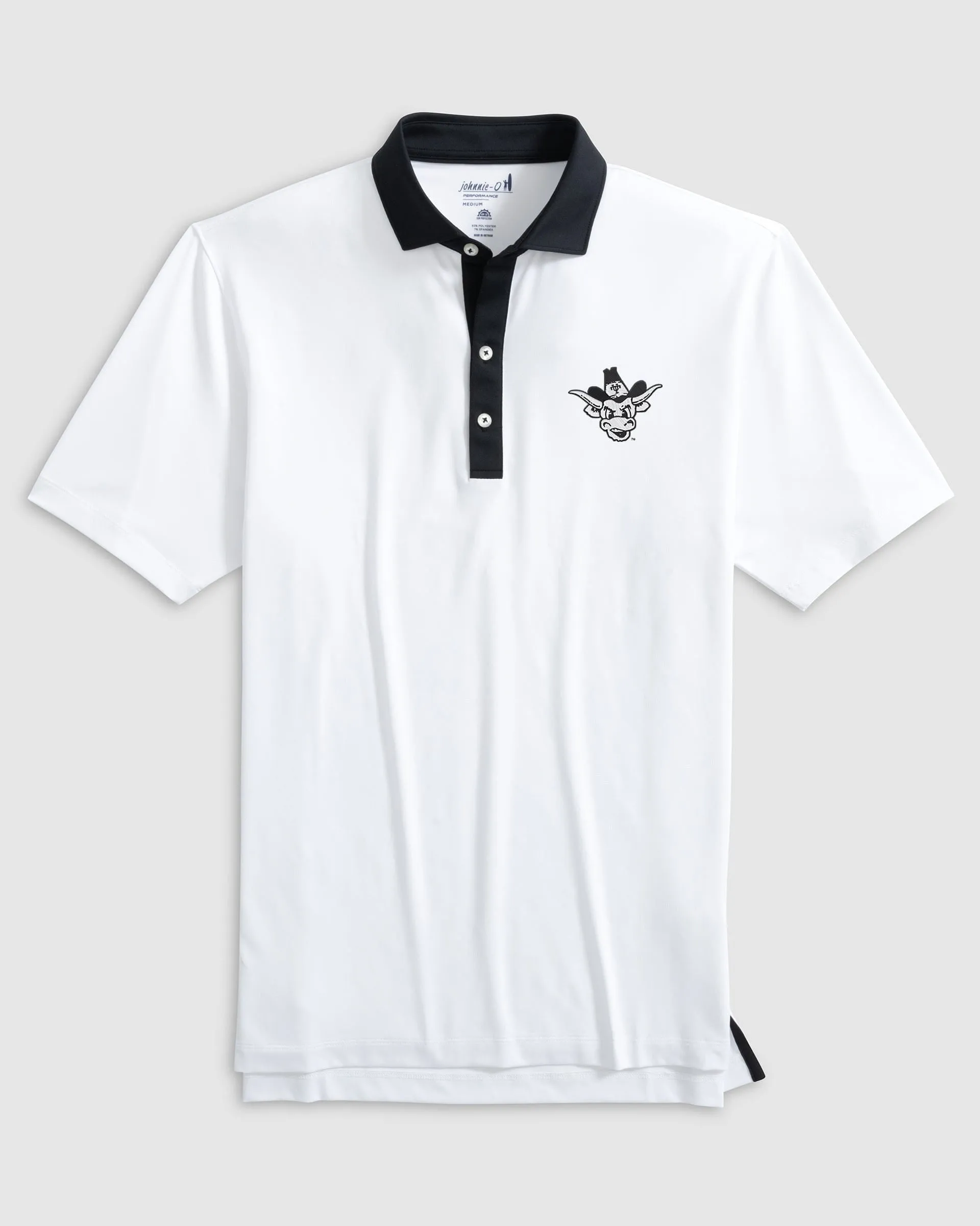 Texas Ramos Performance Jersey Polo - Vault Logo sold by Johnnie-O