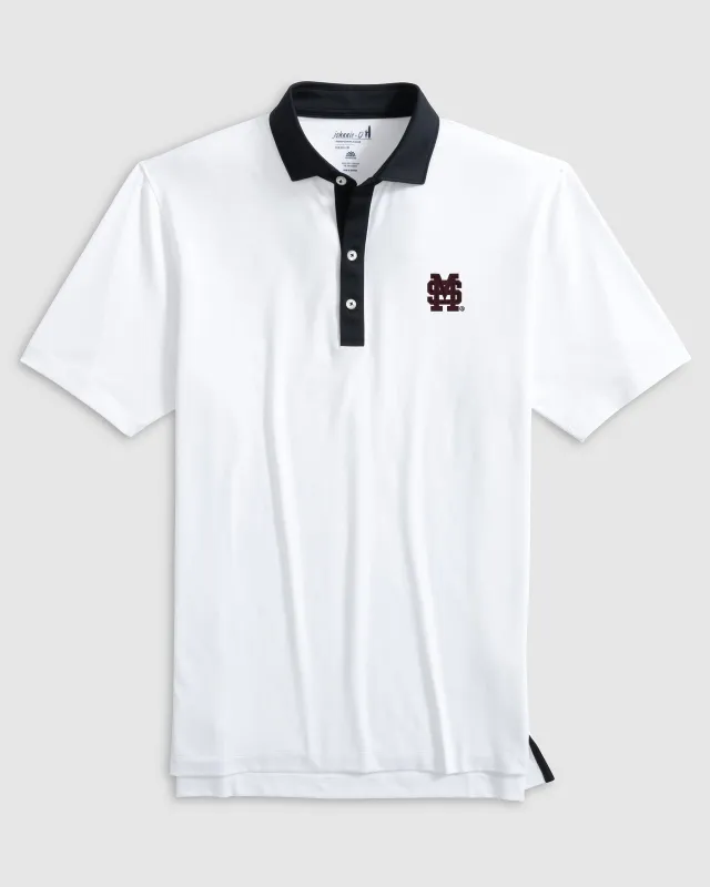 Mississippi State Ramos Performance Jersey Polo - Baseball Logo sold by Johnnie-O