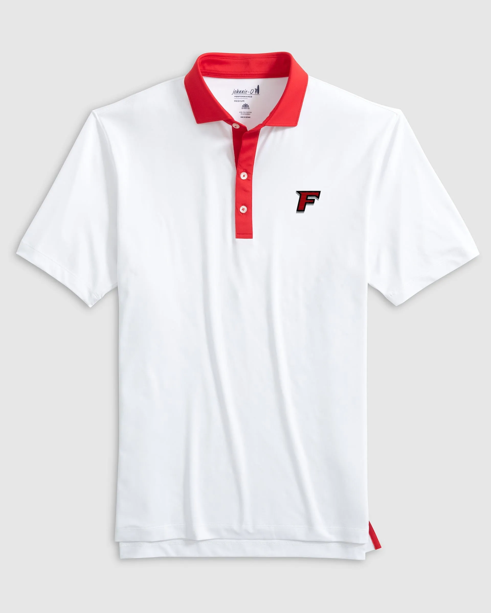 Fairfield Ramos Performance Jersey Polo - F Logo sold by Johnnie-O