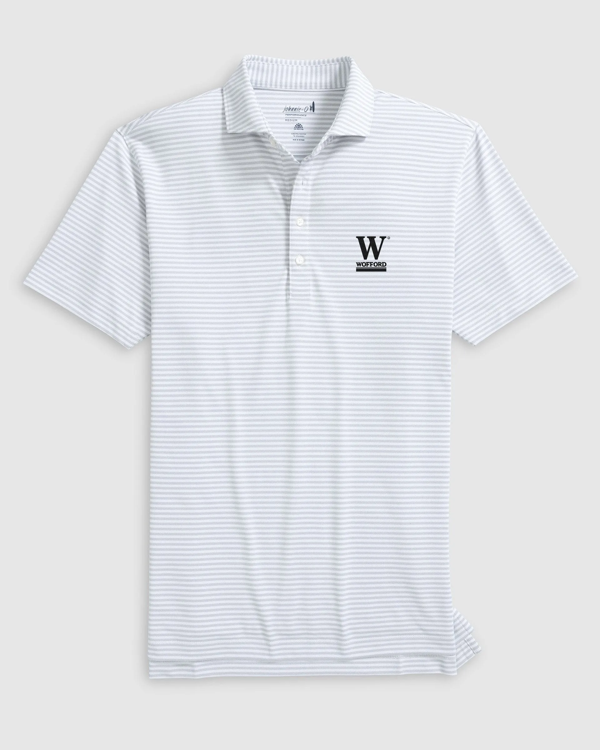 Wofford Stetsons Striped Performance Mesh Polo sold by Johnnie-O product image thumbnail 2
