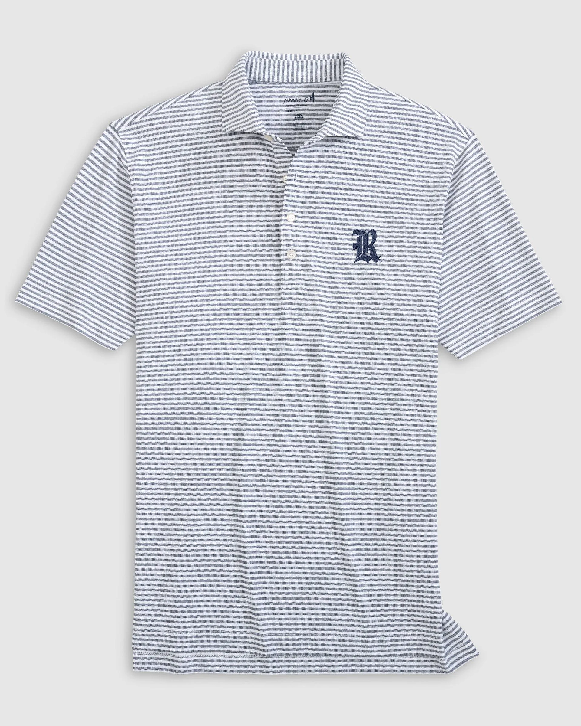 Rice Stetsons Striped Performance Mesh Polo sold by Johnnie-O product image thumbnail 2