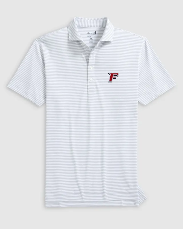 Fairfield Stetsons Striped Performance Mesh Polo sold by Johnnie-O
