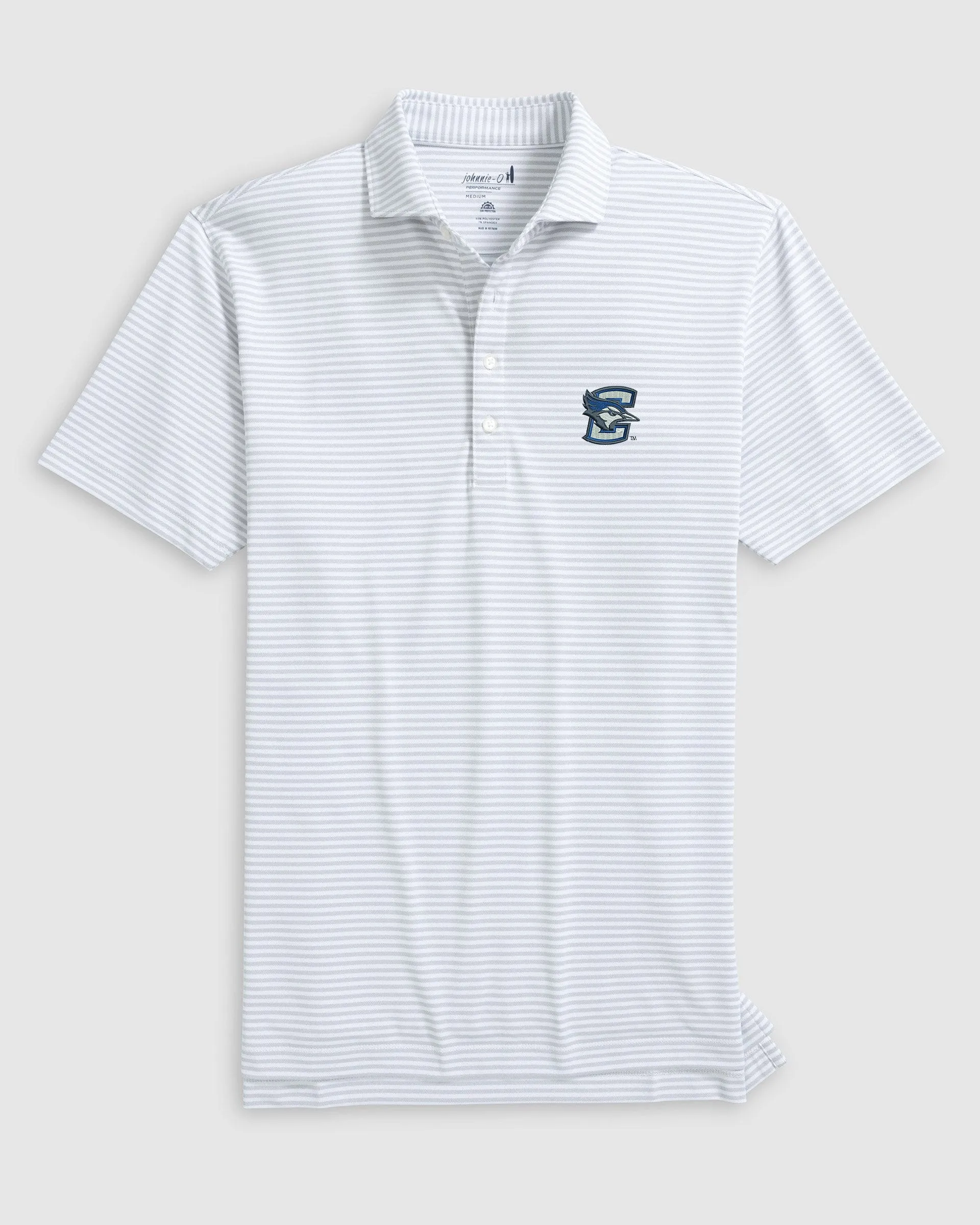 Creighton Stetsons Striped Performance Mesh Polo sold by Johnnie-O product image thumbnail 4