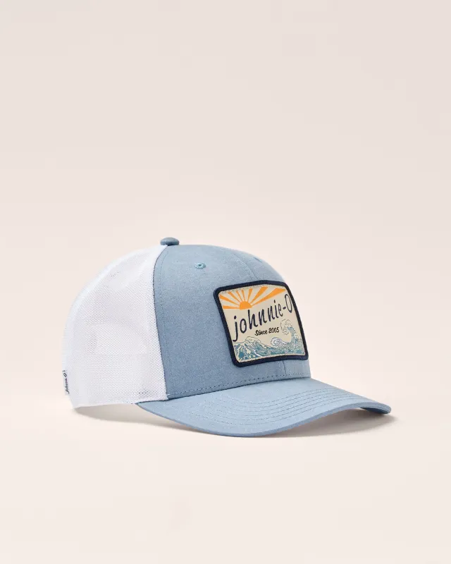 Kahuner Logo Trucker Hat sold by Johnnie-O