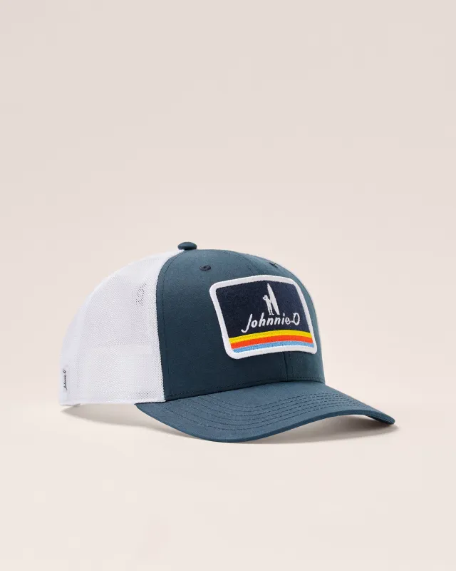 Horizon Logo Trucker Hat sold by Johnnie-O