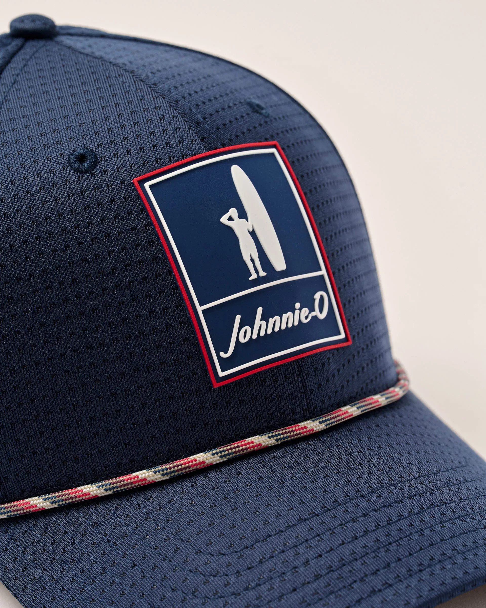 Johnnie-O Square Logo Rope Hat sold by Johnnie-O product image thumbnail 5