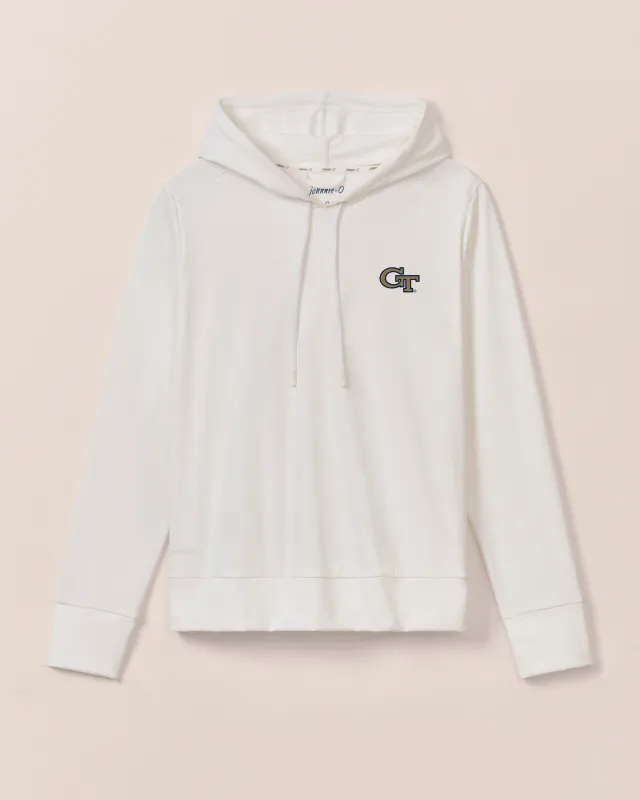 Women's Georgia Tech Nalla Performance Hoodie sold by Johnnie-O