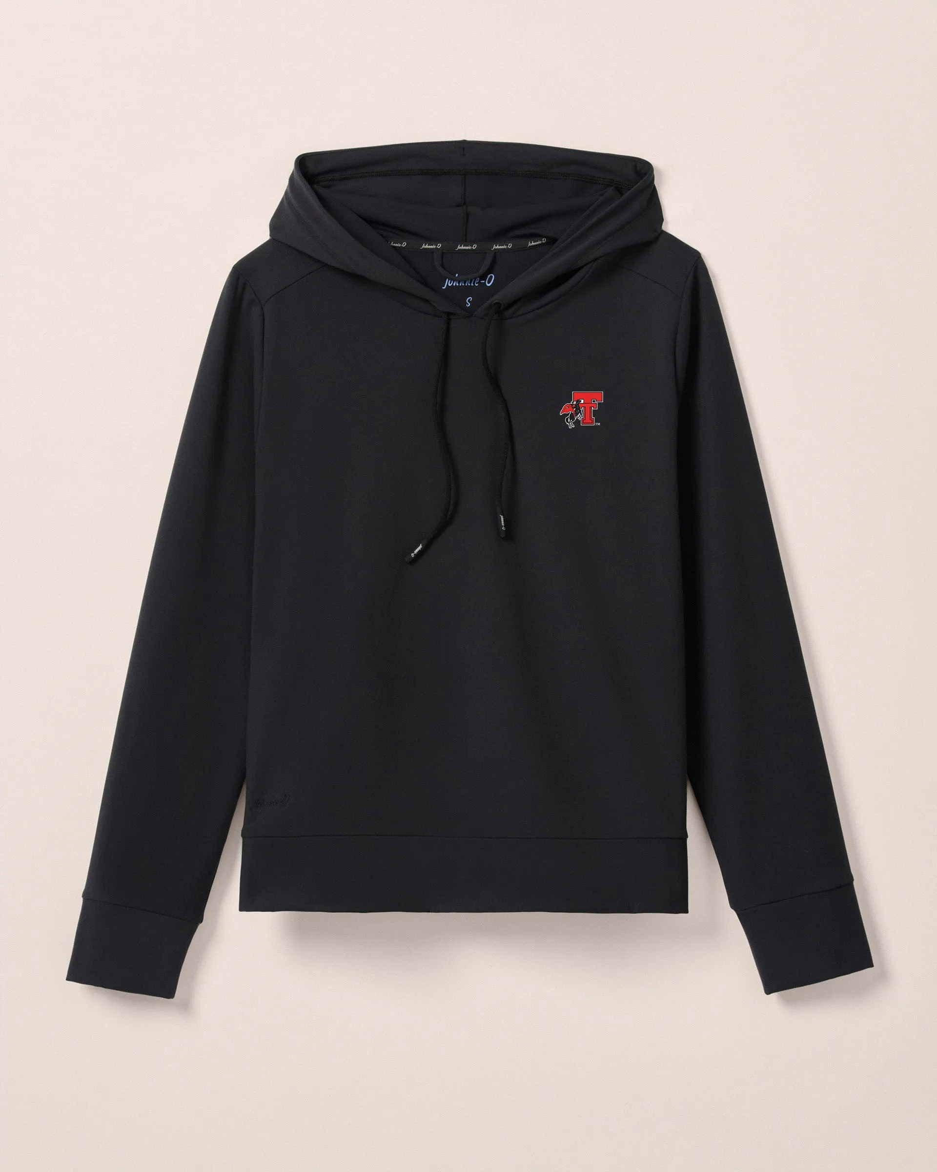 Women's Texas Tech Nalla Performance Hoodie - Vault Logo sold by Johnnie-O product image thumbnail 2