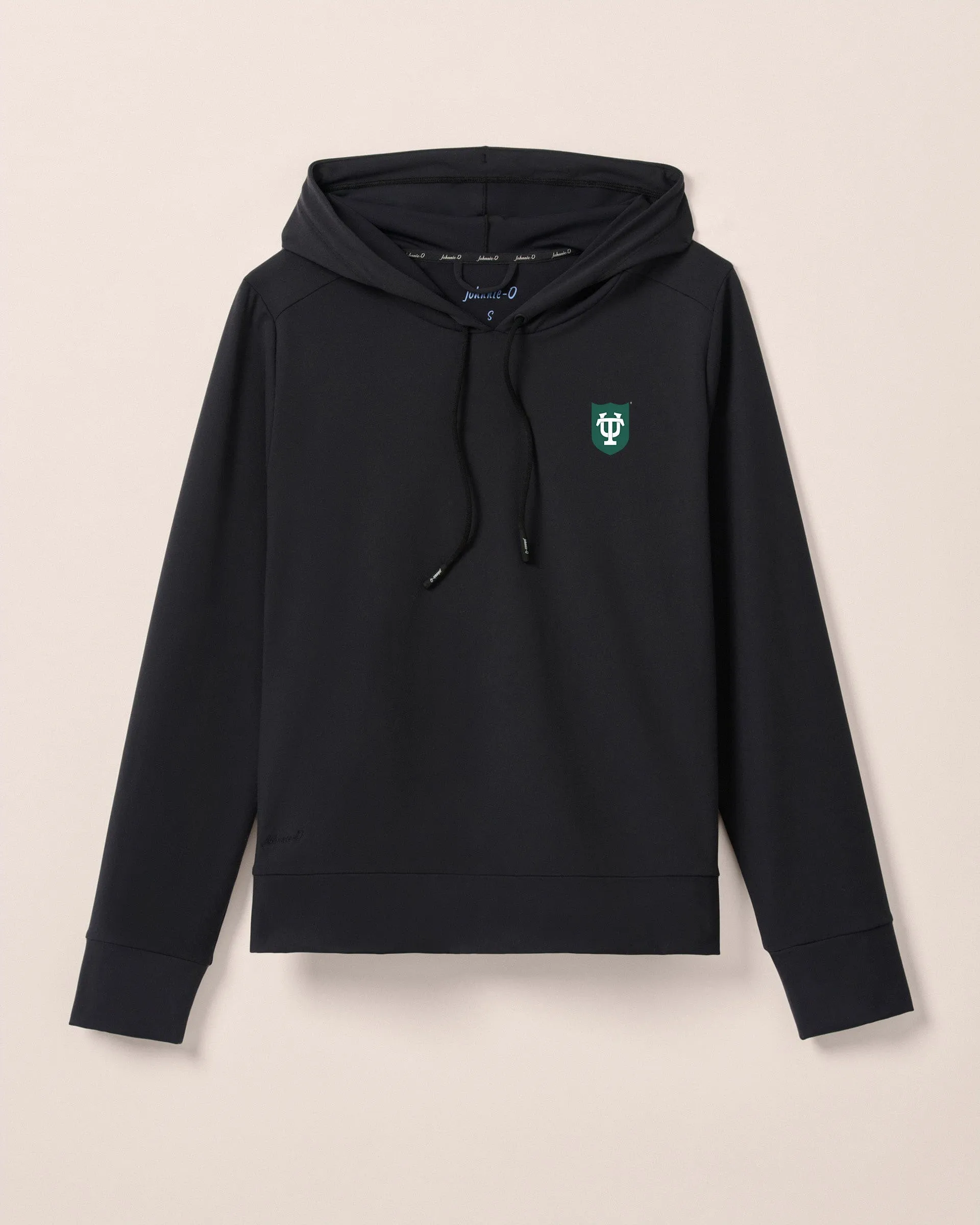 Women's Tulane Nalla Performance Hoodie sold by Johnnie-O product image thumbnail 2