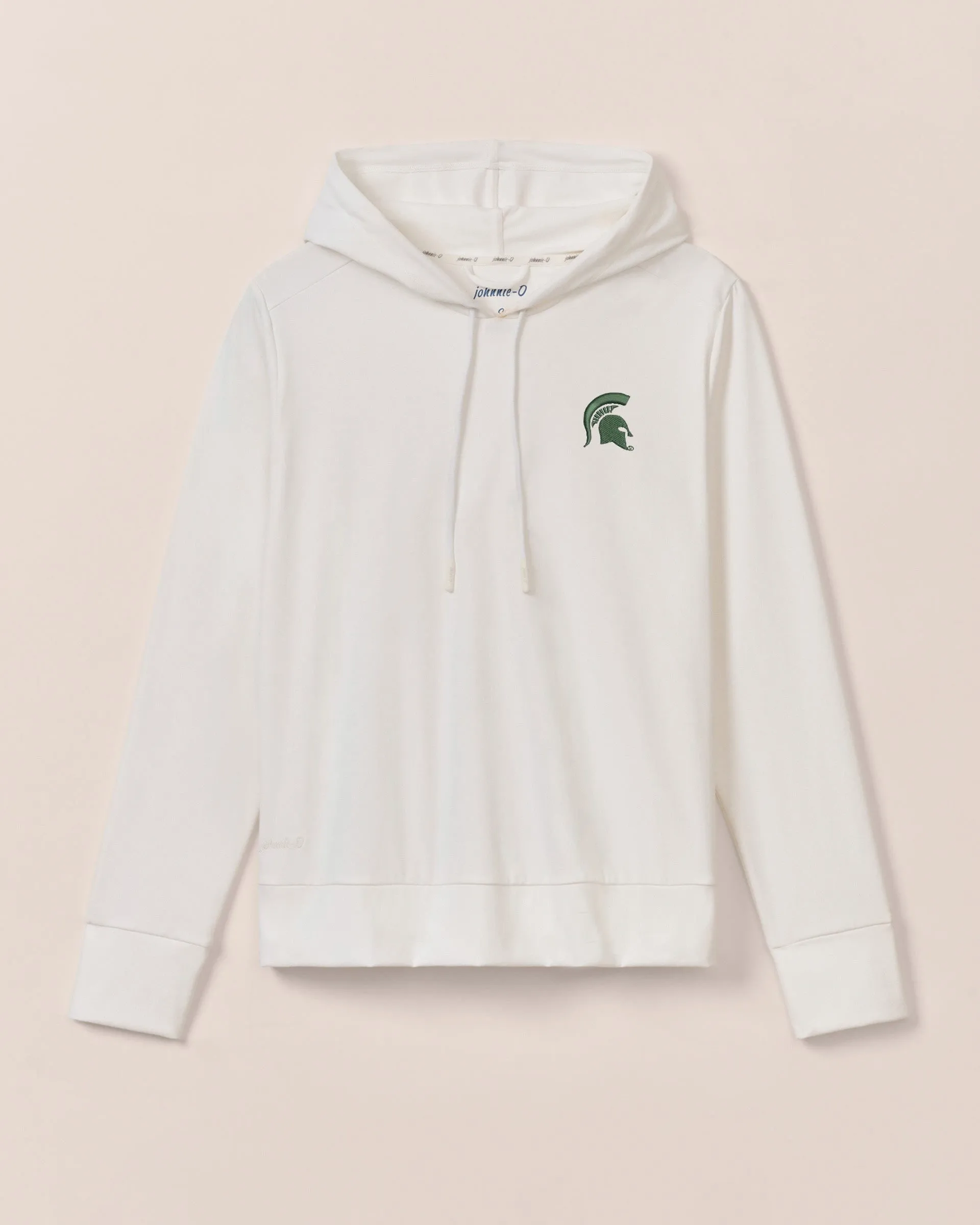 Women's Michigan State Nalla Performance Hoodie sold by Johnnie-O