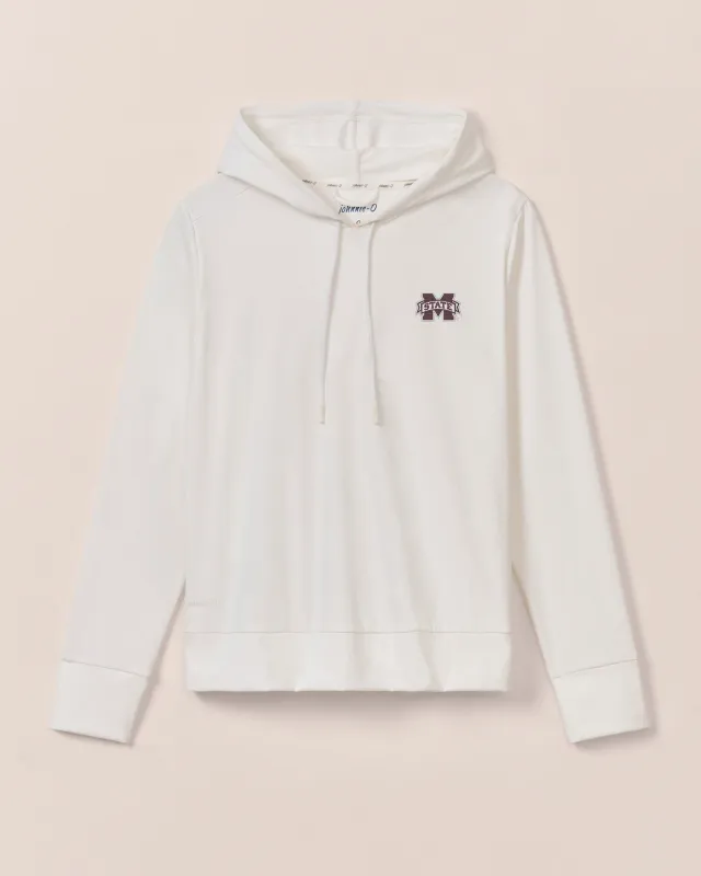 Women's Mississippi State Nalla Performance Hoodie sold by Johnnie-O