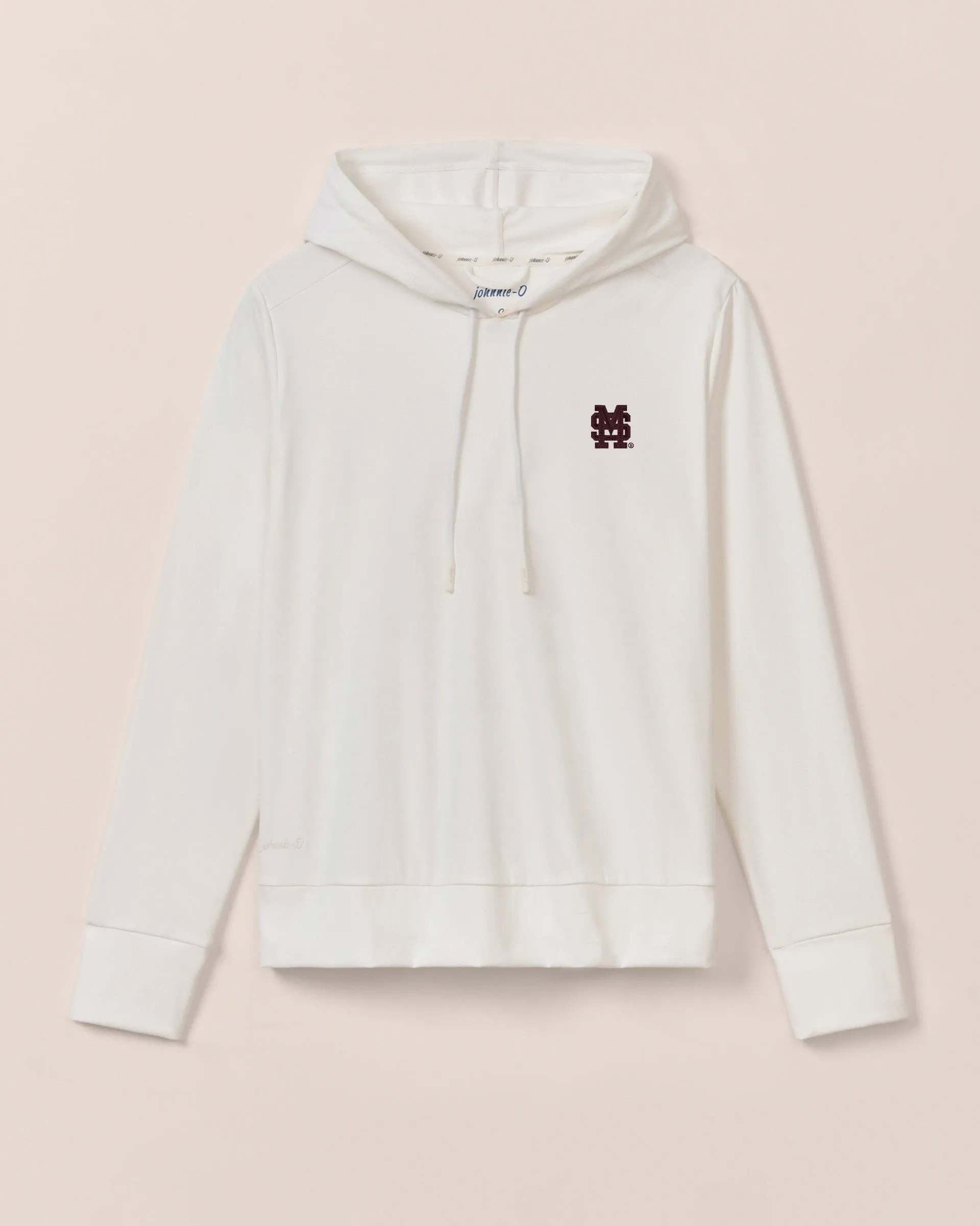 Women's Mississippi State Nalla Performance Hoodie - Baseball Logo sold by Johnnie-O