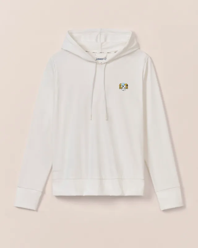 Women's North Carolina Nalla Performance Hoodie  - Vault Logo sold by Johnnie-O